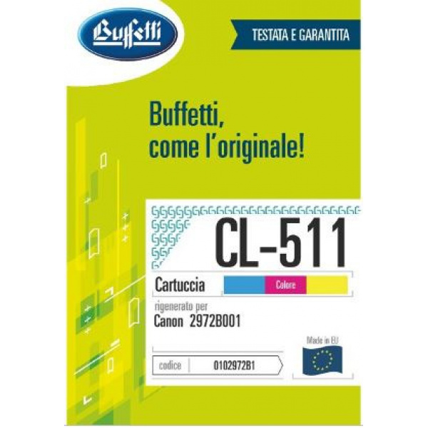 CANON CARTUCCIA INK JET - COMPATIBILE CL-511  - 3 colori