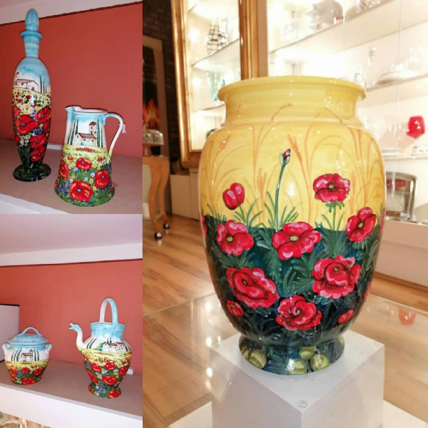 Collezione Papaveri by Ceramiche MIA