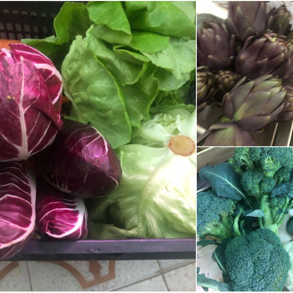 Le prime verdure invernali, broccoli, insalate, carciofi e cavoli! #km0