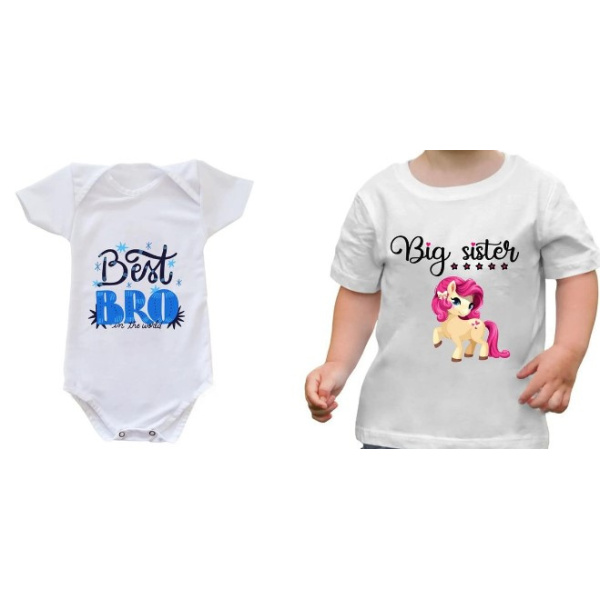 Body e t-shirt da bambini personalizzabili.
Body taglie disponibili: da 3 a 18 mesi
T-shirt taglie disponibili: da 1 a 11 anni