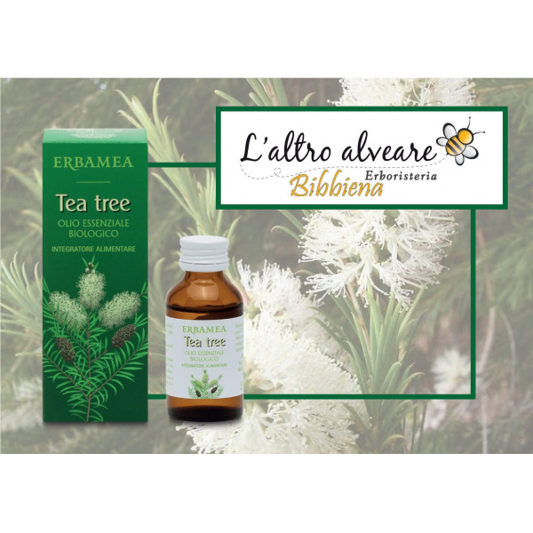 L'olio essenziale di TEA TREE è utile per la funzionalità delle prime vie respiratorie...
