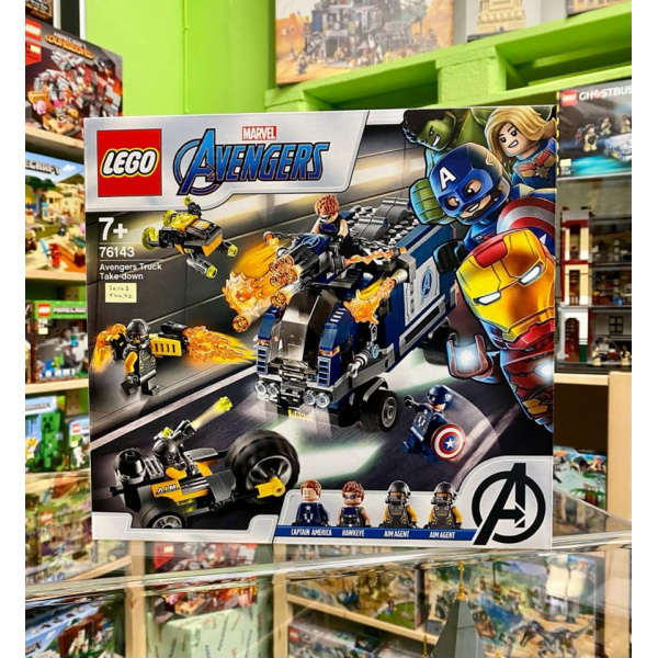 LEGO Marvel Avengers 76143 Avengers - Attacco del camion