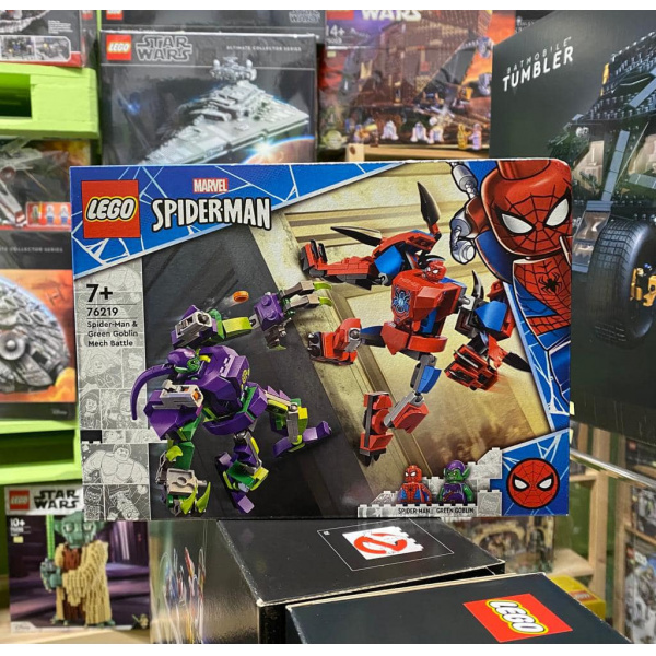 LEGO Marvel Spiderman 76219 Battaglia tra i mech di Spider-Man e Goblin €19,90