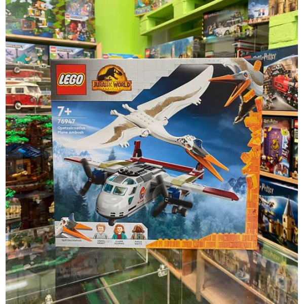 LEGO Jurassic World 76947 Quetzalcoatlus: agguato aereo