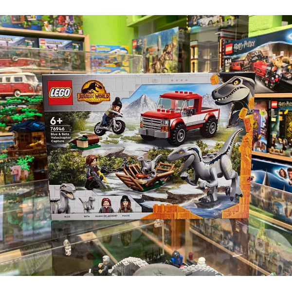 LEGO Jurassic World 76946 La cattura dei Velociraptor Blue e Beta €29,90!!