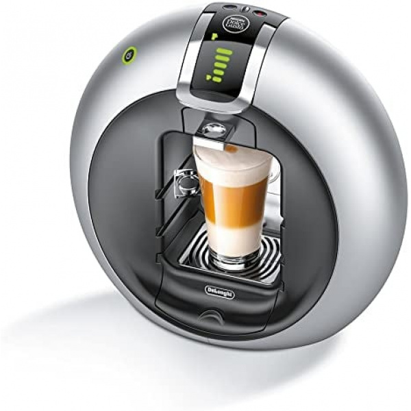 De Longhi EDG 606 S
Macchina del caffè , utilizza capsule Nescafe' Dolcegusto ,serbatoio acqua estraibile, sistema Thermoblock, vaschetta raccogligocce regolabile, funzione blocco uscita caffè, lunghezza caffè regolabile