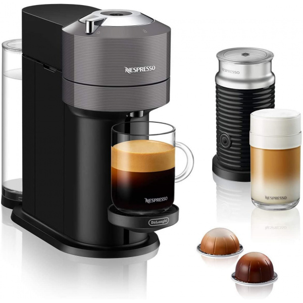 De Longhi ENV 120 WAE
Nespresso Vertuo - Macchina per capsule
6 misure preimpostate: espresso (40 ml), doppio espresso (80 ml), Gran Lungo (150 ml), tazza (230 ml), Alto (414 ml)